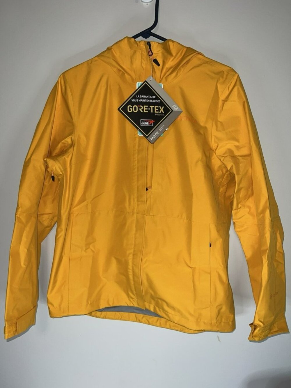 Marmot Minimalist Gore-tex Golden Sun Rain Jacket Women's Size M NWT
